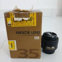 لنز نیکون Nikon AF-S DX NIKKOR 35mm f/1.8G|دوربین عکاسی و فیلم‌برداری|تهران, نصرت|دیوار