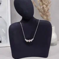 گردنبند خاص نقره جواهری مناسب کادو تولد سالگرد۸۳۰|بدلیجات|تبریز, |دیوار