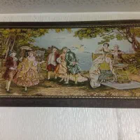 تابلو ترمه بزرگ تمیز در حد آک