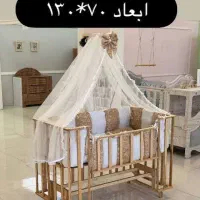 گهواره میلاد/نیکو/تخت کنار مادر فرشته/کیمیا|اسباب و اثاث بچه|کرمانشاه, |دیوار
