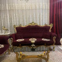 مبل سلطنتی ۹نفره. ومبل راحتی ۷نفره