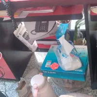 فروش میز کامپیوترقرمزبامشکی