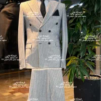 کت شلوار جلیقه با دوخت صنعتی تهران( فقط 2/450 )