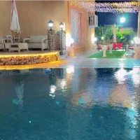 باغ ویلا آبگرم شیرین شهر ۲۵ کیلومتر اهواز کد ۱و۲