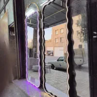 آینه نئونی شیک|آینه|اهواز, بهارستان|دیوار