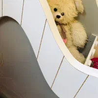 تخت کودک تمیز|تخت و سرویس خواب|شادگان, |دیوار