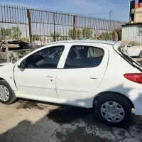 تصادفی پژو 207 مدل 99 فول فرمان برقی