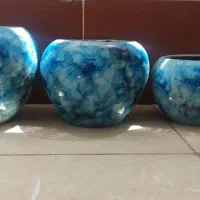 گلدان طرح مرمر