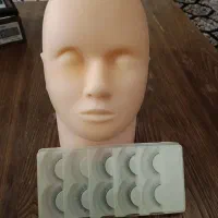 مانکن تمرینی کاشت مژه