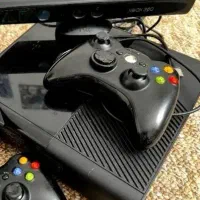 کنسول xbox360 همراه با دوربین و دودسته