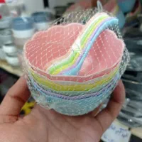 پیاله پیمانه دار ۶ عددی رنگی