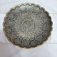 شیرینی و میوه خوری و قندان برنجی (توضیحات بخونید )|ظروف سرو و پذیرایی|تهران, خاک سفید|دیوار