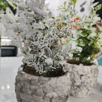 گلدون گل مصنوعی وارداتی فوق شیک گلدان محشر