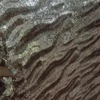 پارچه پولکی کارشده|لباس|نقده, |دیوار