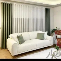 پرده آماده و فوری پانچی مینیمال زبرا ورتیکال