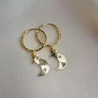 گوشواره های آویز طلا|جواهرات|کاشان, بازار کاشان|دیوار