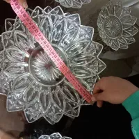 قاب و قدح ۸ تیکه امریکایی فرانسوی زیباونایاب نو|کلکسیون اشیاء عتیقه|لاهیجان, گلستان|دیوار