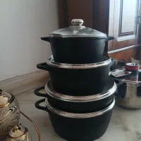 مجسمه چینی.گلدان.سرخ کن.سرویس قابلمه.سرویس چینی|ظروف پخت‌وپز|اندیشه, اندیشه فاز ۳|دیوار