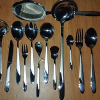 سرویس قاشق و چنگال چمدانی .|ظروف سرو و پذیرایی|تهران, امام حسین|دیوار