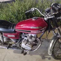 موتور چراغ گرد رنگ آلوبالویی مدل ۷۹ استارتی تمیز