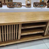 میز تلویزیون کارکرده سنتی با چوب و دست ساز