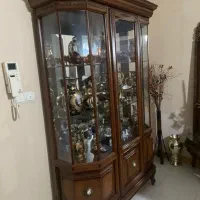 بوفه چوب راش|بوفه، ویترین، کنسول|رشت, گلباغ نماز|دیوار