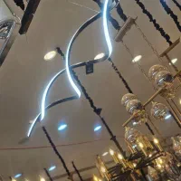 لوستر لاینر پیچ مدرن اس ام دی|لوستر و چراغ آویز|مشهد, توس (بلوار توس)|دیوار