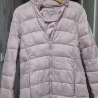 کاپشن جین وست صورتی درحد نو