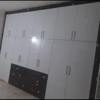 ساخت کابینت و کمد دیواری در کمترین زمان|جاکفشی، کمد، دراور|زاهدان, |دیوار