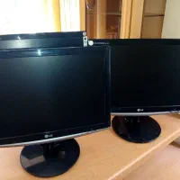 مانیتور 17 اLCD الجی واید مشکی در حد