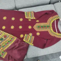 لباس سنتی گلابتون ونگین کاری