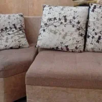 مبل 7 نفره ال کاملا سالم|مبلمان خانگی و میز عسلی|فیروزآباد (فارس), |دیوار