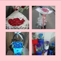 انواگ گل ربان و دست گل و باکس