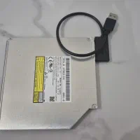 دی وی رایتر بهمراه کابل اتصال به لپ تاپ|قطعات و لوازم جانبی رایانه|کرج, کوی مدرس|دیوار