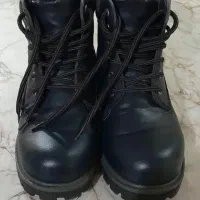 کفش بوت مردانه چرم اصل