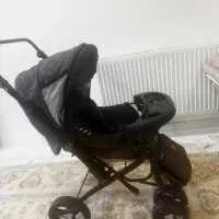 کالسکه بچه با چرخ های بزرگ و مقاوم تاشو و مسافرتی