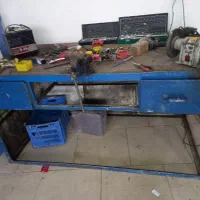 میز کار آماده و گیره کار قوی