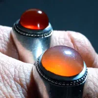 انگشتریمنی کهنه تراشدار قطعی رکاب شیخ جواد