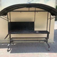 منقل بزرگ جیگرکی همراه با فن