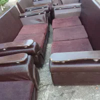 مبل چرم ۸ نفره