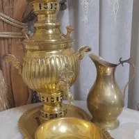 ست سماور برنزی