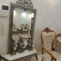 آینه شمعدان برنز