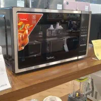 فروش مایکروویو استیل مشکی Te-421 تکنو|اجاق گاز و لوازم برقی پختوپز|ساری, |دیوار