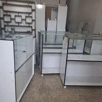 قفسه میز کانتر ویترین پیش ساخته|کتابخانه، شلف، قفسههای دیواری|شیراز, تاچارا|دیوار