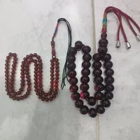 تسبیح 33عدد اب حیات و  101عددی سندلوس مهر طلا محمد