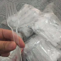 چنگال یکبارمصرف پلاستیکی