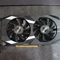 کارت گرافیک GTX 1650 DUAL با ظرفیت ۴گیگ ایسوس