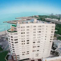 فروش دو خواب/پلاک یک دریا / سند دار/برج اطلس