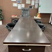 میز کنفرانس ۴ نفره قابلیت ۶ نفره|مبلمان اداری|رشت, چمارسرا|دیوار
