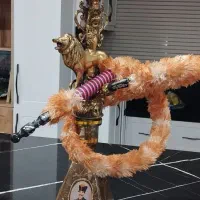 قلیون برنجی قلمکاری سنگین وزن